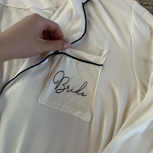 Bride Getting Ready Nightgown - Picture 3 of 6